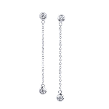 EARRINGS  RD V 0.204